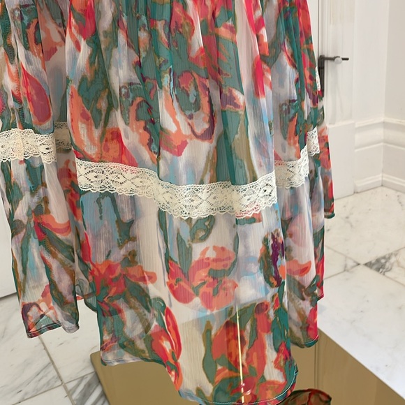 Adelyn Rae Multicolor Floral Maxi Dress - Picture 4 of 6